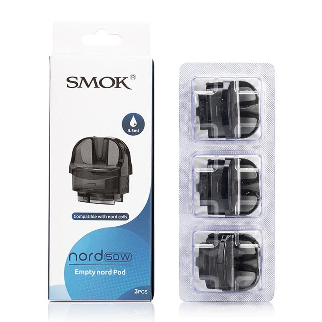 Smok - Nord 50W Empty Pods (3pcs)