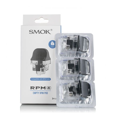 Smok - RPM 4 Empty Pod 5mL - Pods (Box of 3) - MK Distro