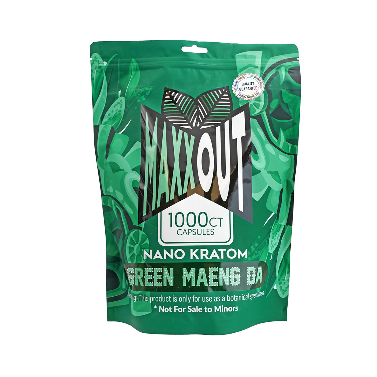 Maxx Out (Pain Out) - Kratom Capsules (1000ct)