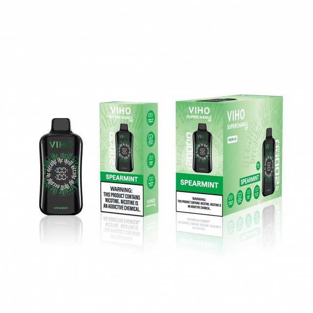 VIHO - Supercharge Pro Disposable Vape (5% - 20,000 Puffs) - Box of 5