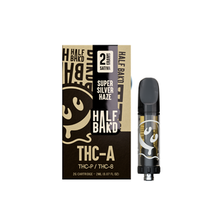 Half Bak'd - THC-A Cartridges - Hemp Cartridges (2g x 5) - MK Distro