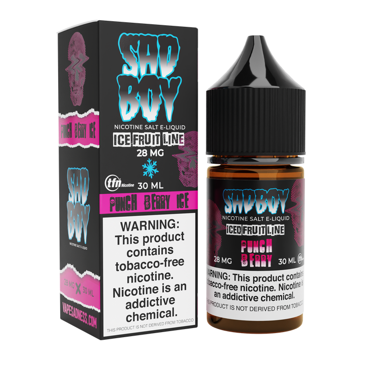 SadBoy Iced - Salt Nic E-Liquid (30mL) - MK Distro