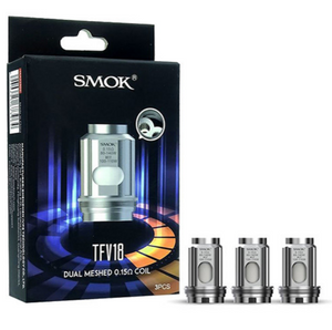 Smok - TFV 18 Dual Meshed 0.15Ω - Coils (Box of 3) - MK Distro