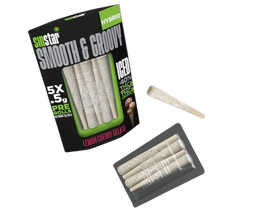 Sinstar  - Smooth&Groovy  THC-A Iced Delta Prerolls - (0.5g x 5)