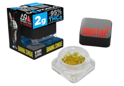 SinStar -  (THC-A+D8+LiveResin+CBN) Delta Dabs - (2g)