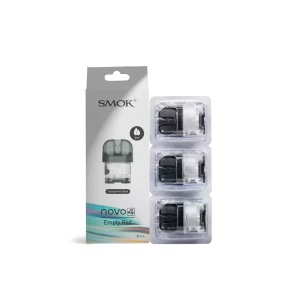 Smok - Novo 4 Empty Pod 2mL - Pods (Box of 3) - MK Distro