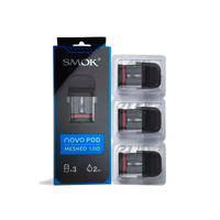 Smok - Novo 0.6Ω Clear Mesh Replacement Pods (3pcs)