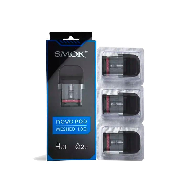 Smok - Novo 0.6Ω Clear Mesh Replacement Pods (3pcs)