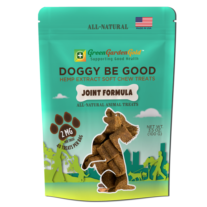 Green Garden Gold - Doggie Be Good Soft Chew - Gummies & Edibles (2mg x 40) - MK Distro