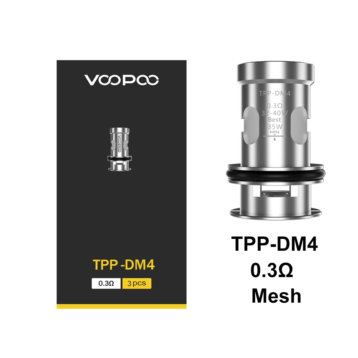 Voopoo - TPP Replacement Coils (3pcs)