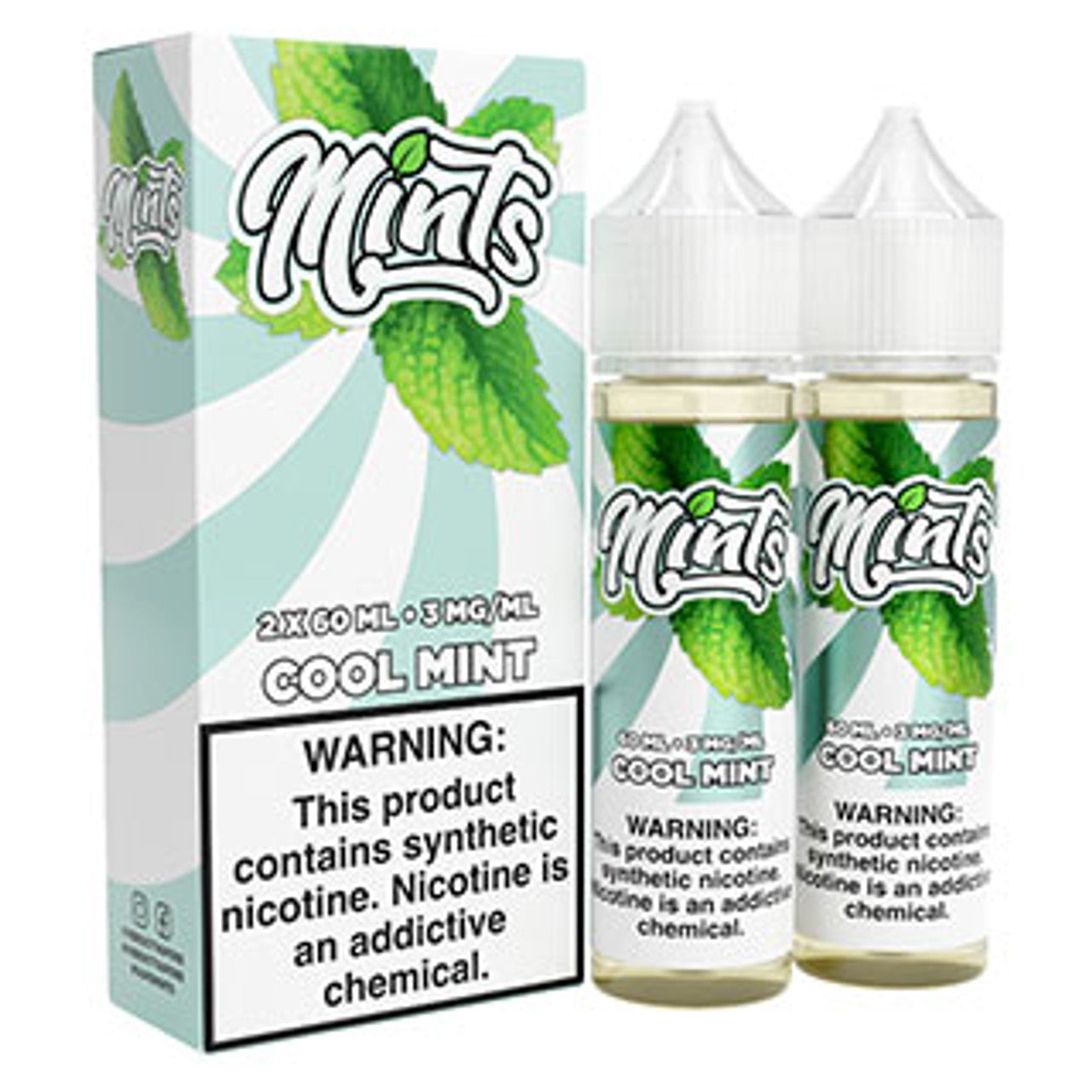 Mints - E-Liquid (60mL x 2ct / 3mg)