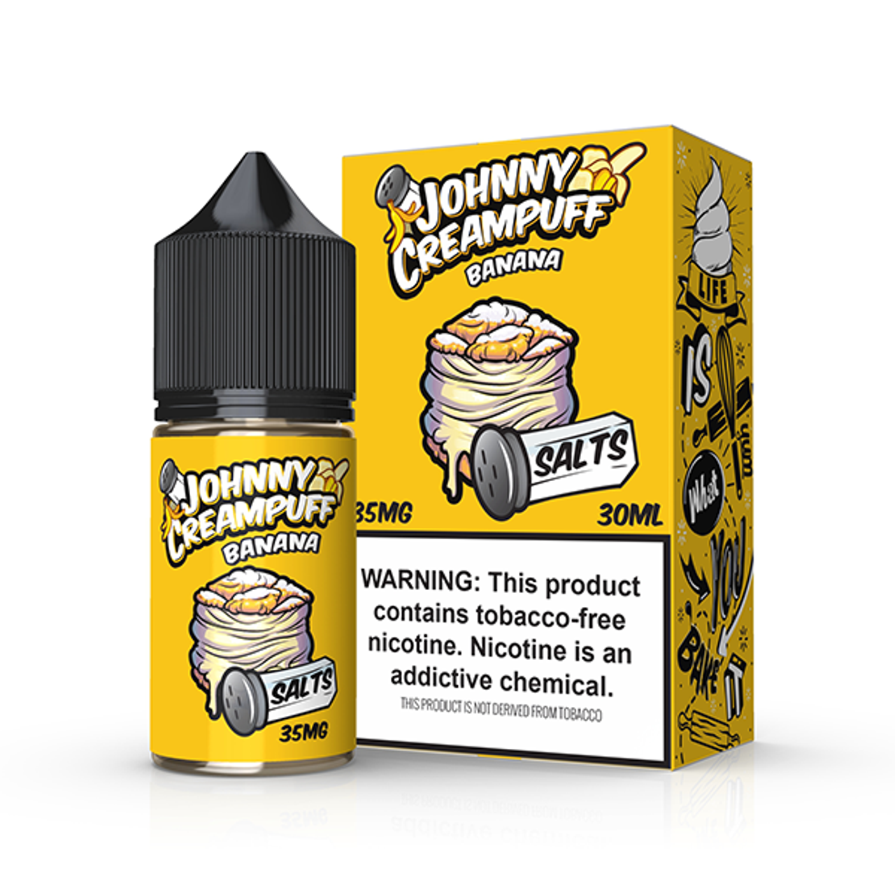 Johnny Creampuff - Premium E-Liquid (30mL / 35mg)