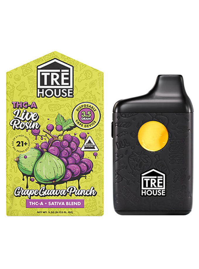 Tre House - THC-A Live Rosin Disposable - (3.5g)