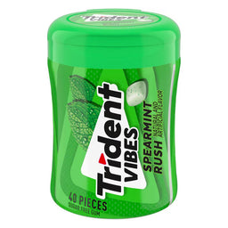 Trident Vibes Gum Spearmint Safe Can