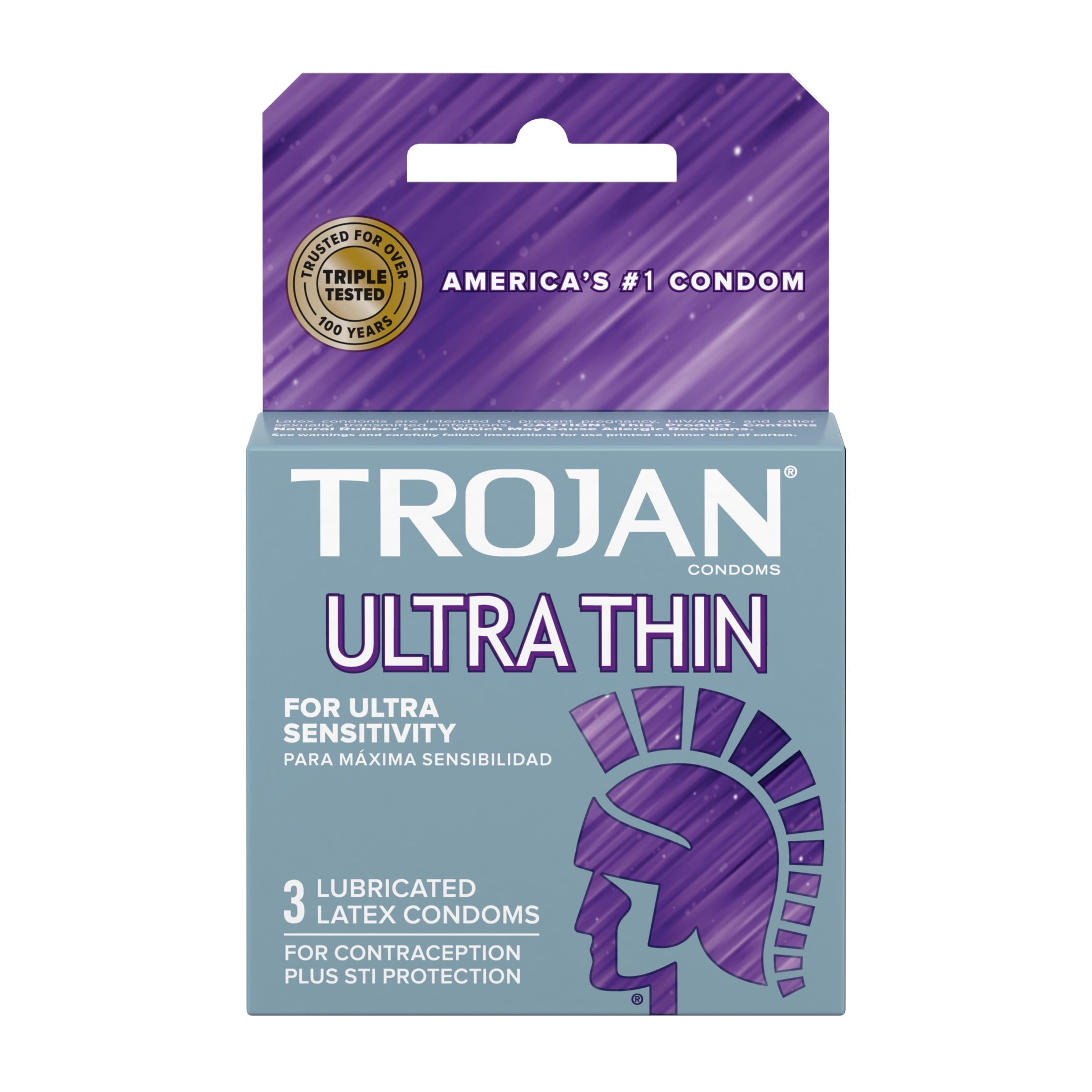 Trojan Condom - Ultra Thin - (6 Pack x 3)