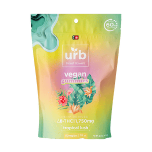 urb - Vegan Gummies (D10 + D8 + THC) - Gummies & Edibles (1750mg) - MK Distro