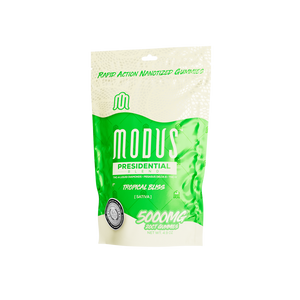 Modus - Presidential Blend (THCA Liquid Diamonds + Pegasus D8 + THCV) - Delta Gummies (5000mg x 5) - MK Distro