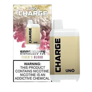 Uno Charge 5000 - Disposable Vape (5% - 5000 Puffs) - MK Distro