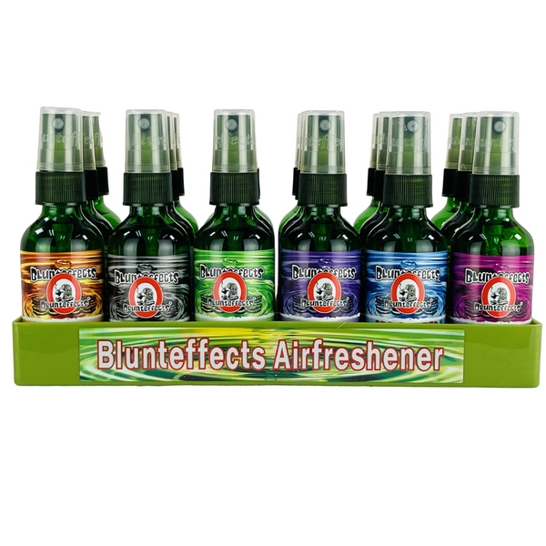 Blunt Effects - Concentrated Oil Air Freshener Spray Assorted 60mL - Box of 18