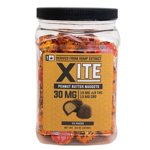 Xite Delta - 9 Chocolate Nuggets (30mgx70) - MK Distro