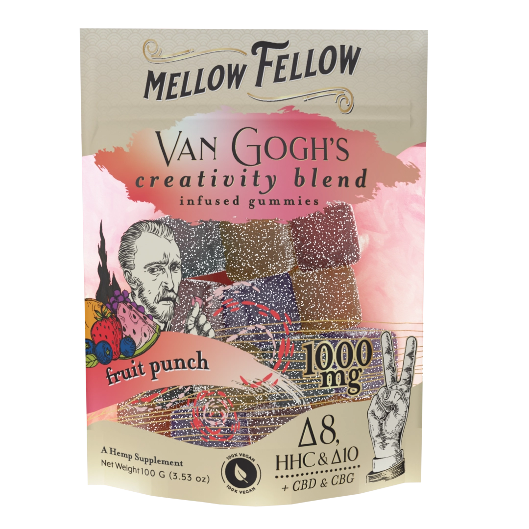 Mellow Fellow - Gummies & Edibles (1000mg) - MK Distro