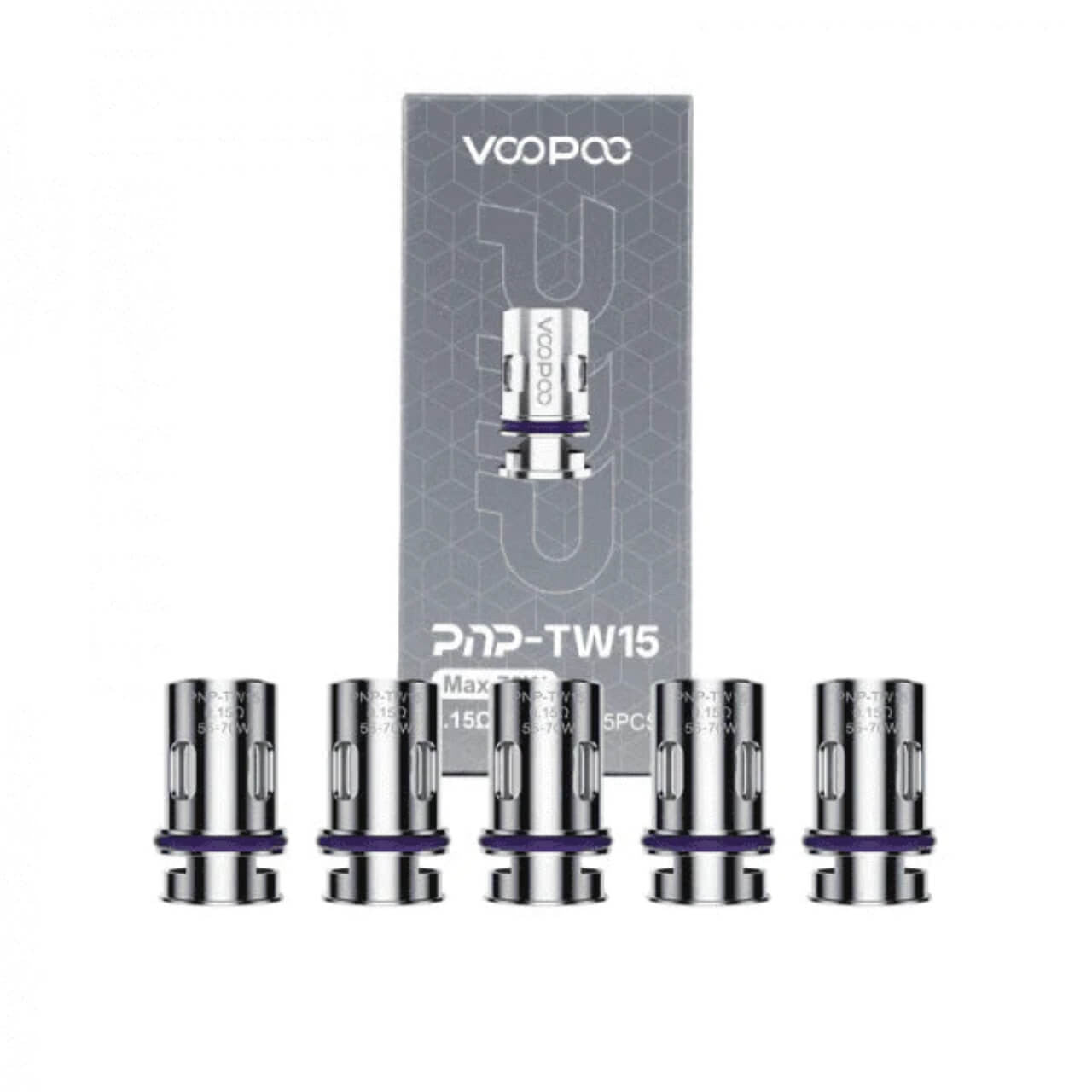 Voopoo - PNP TW15 0.15Ω 70W - Coils (Box of 5) - MK Distro