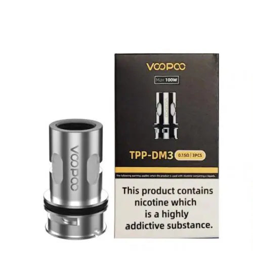 Voopoo - TPP DM3 0.15Ω 100W - Coils (Box of 3) - MK Distro