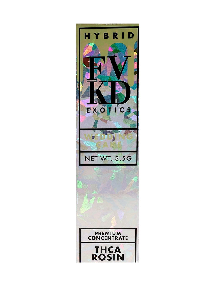 FVKD Exotics - THCA Rosin Premium Concentrate - Delta Disposables (3.5g x 6) - MK Distro