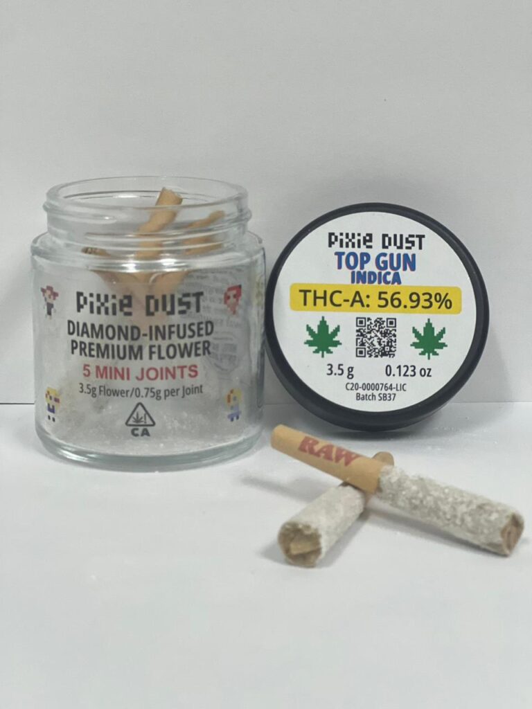 Pixie Dust - Diamond Infused Mini Joints (THCA) 3.5g - Delta Pre-Rolls (0.75g x 5) - MK Distro