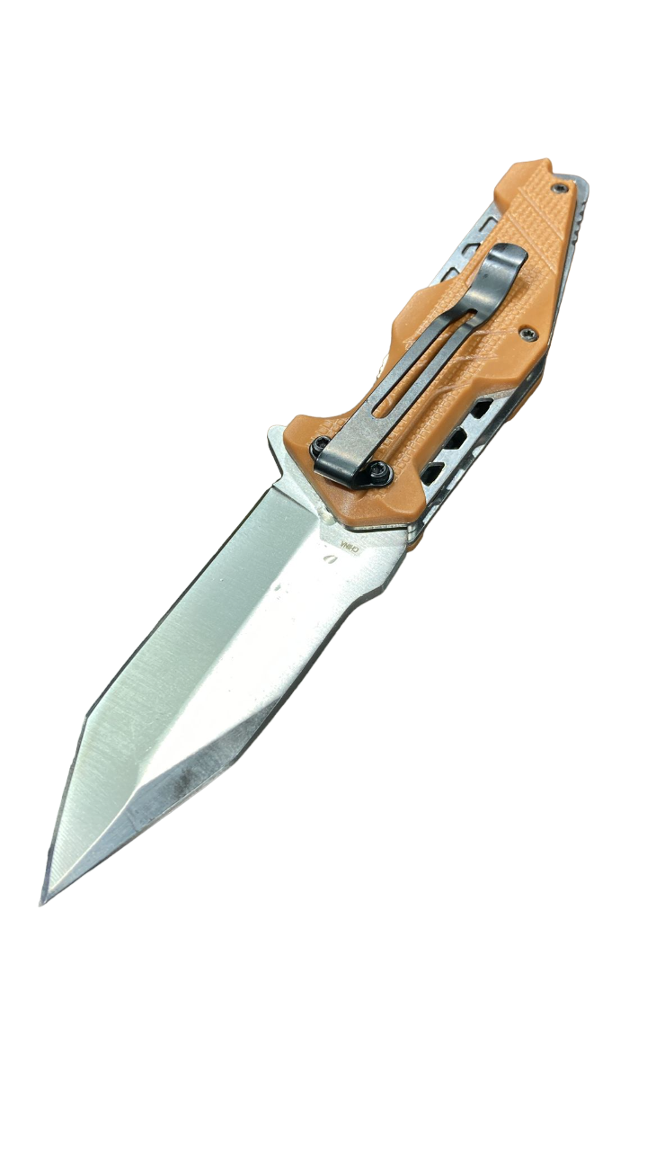 Spring Assist Knife, 4.5" Closed. (120/12/12*8*17/36) -RT-7367 - MK Distro