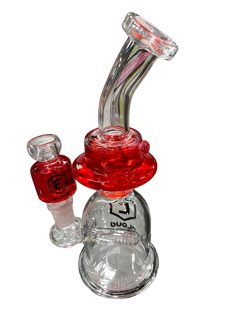 Glycerin Freezing Bong/Bowl Set - TAF002 (7.75 x 4.5in) - MK Distro