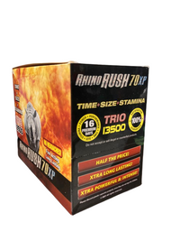 Rhino Rush 70XP Trio 13500 - Performance Enhancement Pills (15ct) - MK Distro