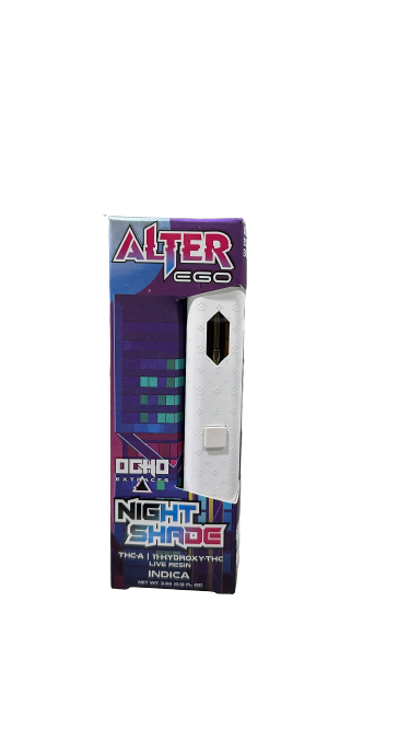 Ocho Extracts - Alter Ego Blend Live Resin (THC-A + 11-HYDROXY-THC) - Hemp Disposables (3.5g x 6) - MK Distro