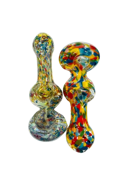 Two Hole Pipe - Glass Pipes - MK Distro