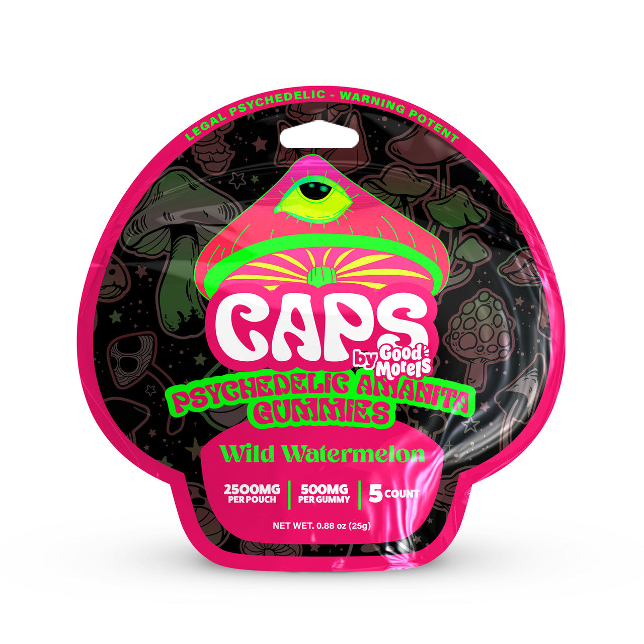 CAPS - Magic Mushroom Psychedelic - Amanita Gummies (Box of 10) - MK Distro