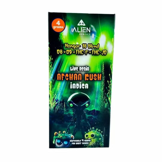 Alien Exotics - Space Craft Blend Live Resin (D8+D9+THC-P+THC-JD) - Delta Disposables (4g x 5) - MK Distro