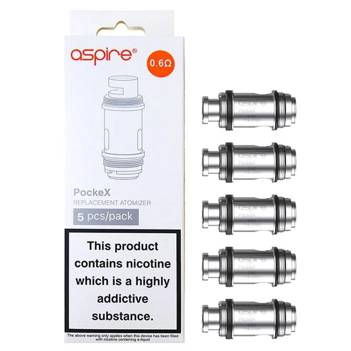 Aspire - PockeX - Replacement Coils (5pcs)