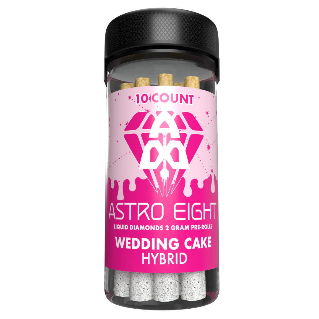 Astro Eight - THC-A Diamonds - Hemp Pre-Rolls (2g x 10) - MK Distro