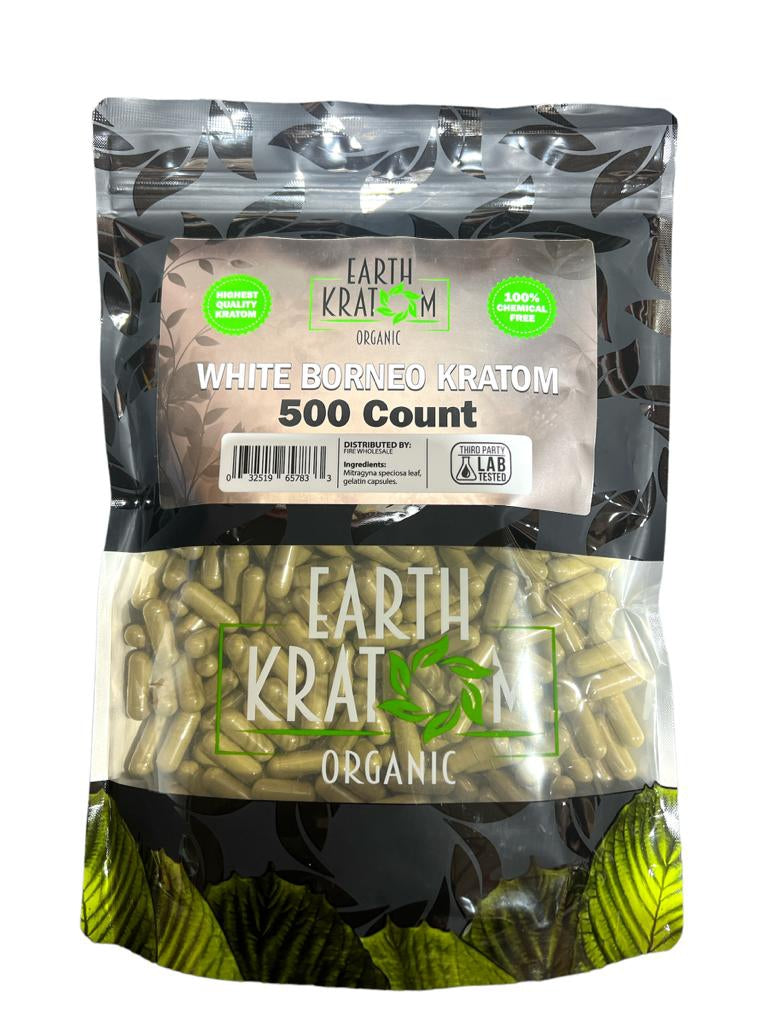 Earth Kratom - Kratom Capsues (500ct)