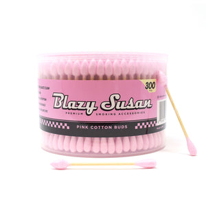 Blazy Susan Pink Cotton Buds (300pcs) - MK Distro