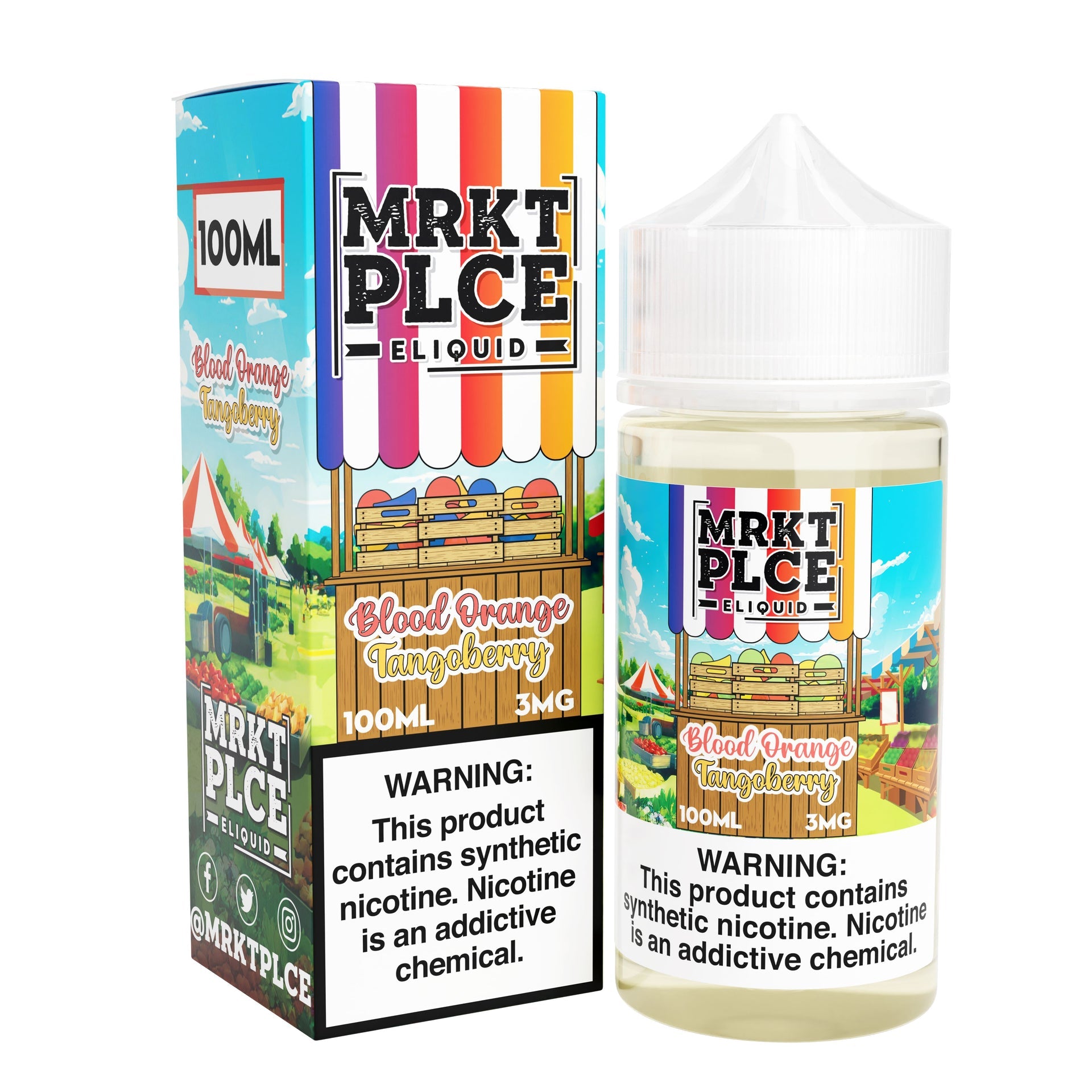 Mrkt Plce Iced - Premium E-Liquid (100mL / 3mg)