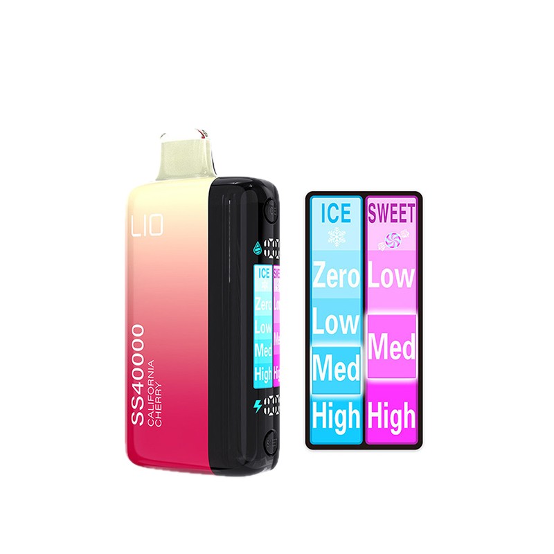 IJOY LIO SS40000 - Disposable Vapes (5% - 40,000 Puffs) - Box of 5