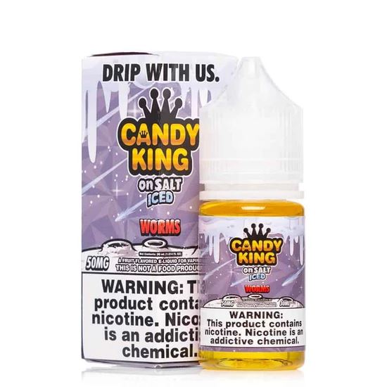 Candy King on Salt Iced - Salt Nic E-Liquid (30mL) - MK Distro