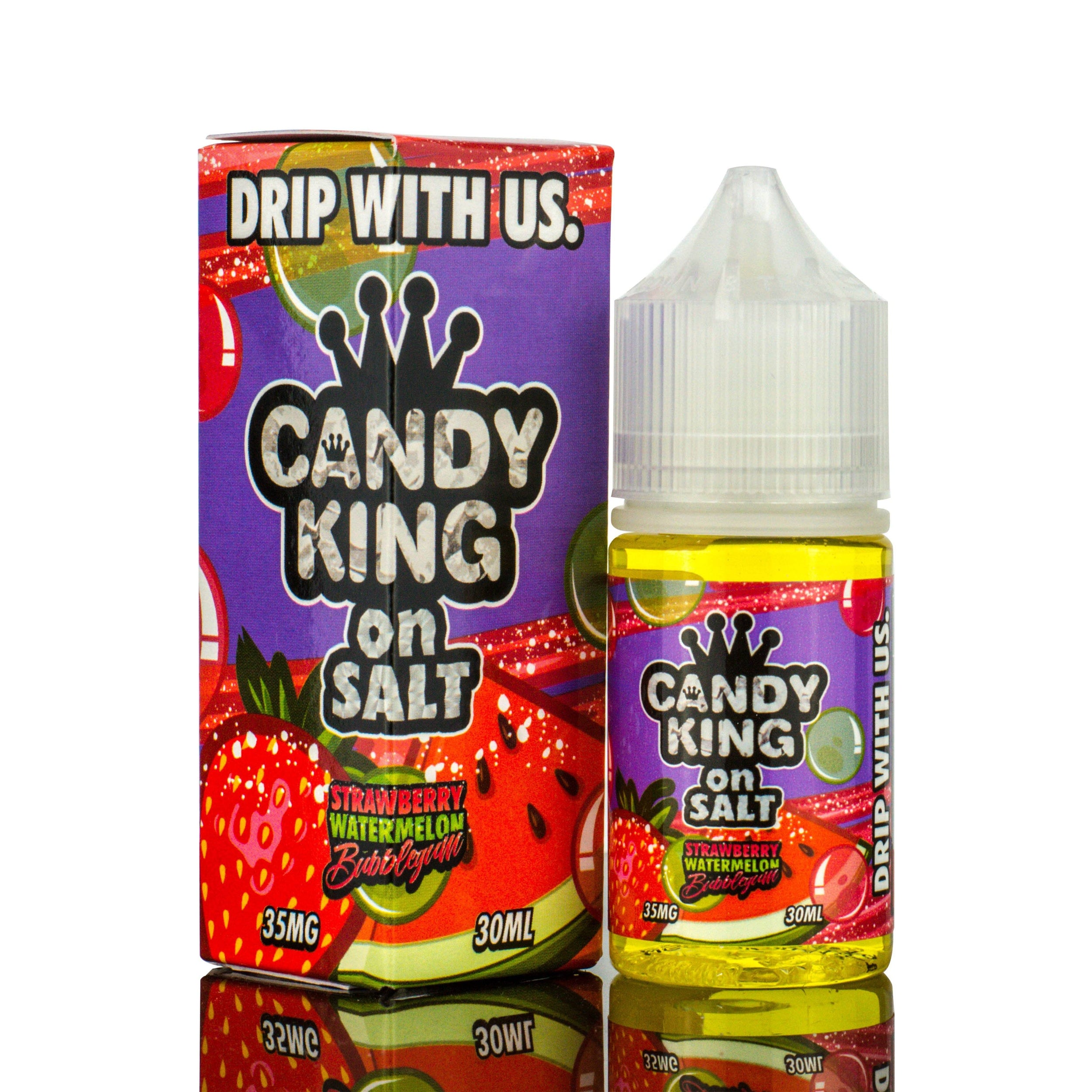 Candy King on Salt - Salt Nic E-Liquid (30mL) - MK Distro