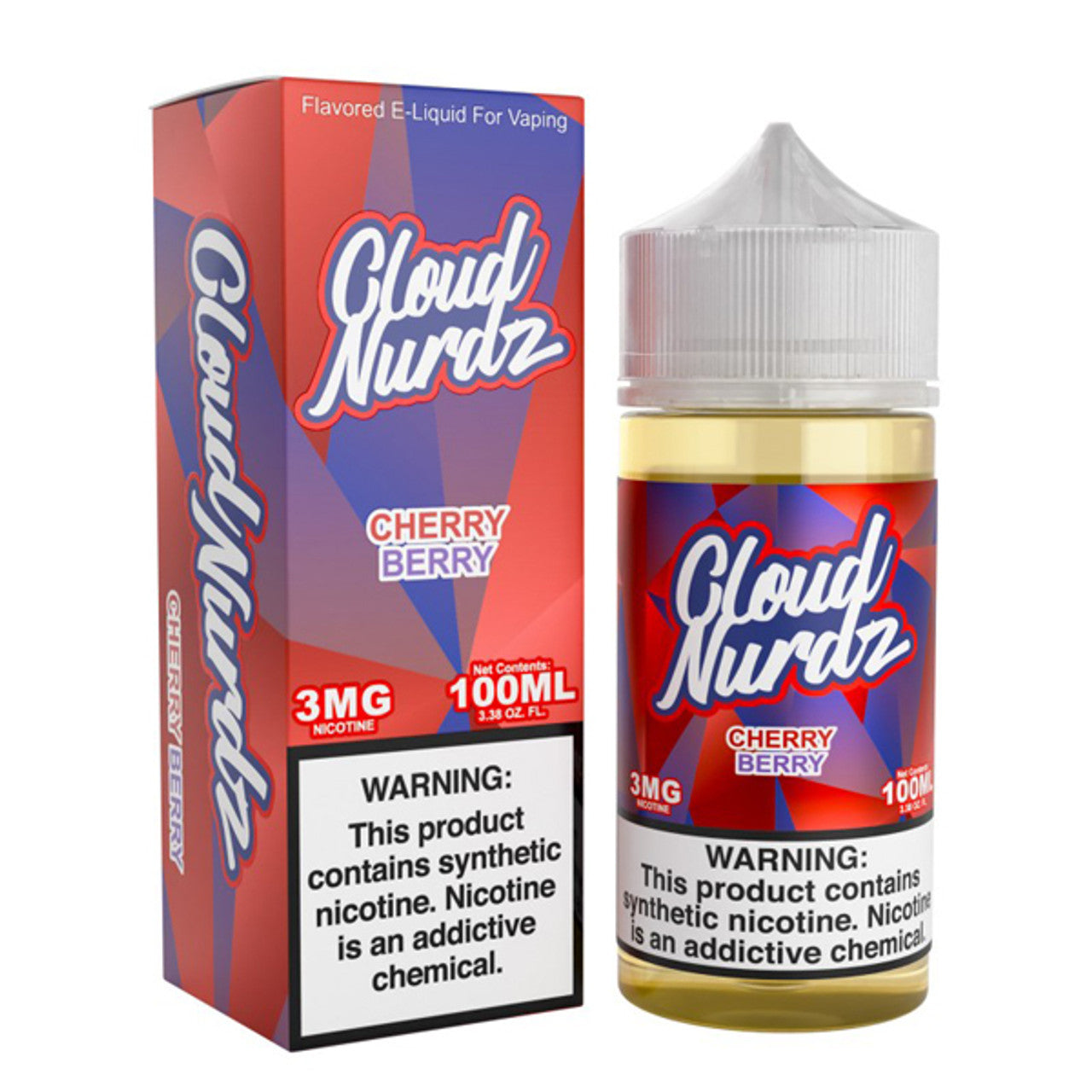 Cloud Nurdz - E-Liquid (TFN, 100mL / 0mg)