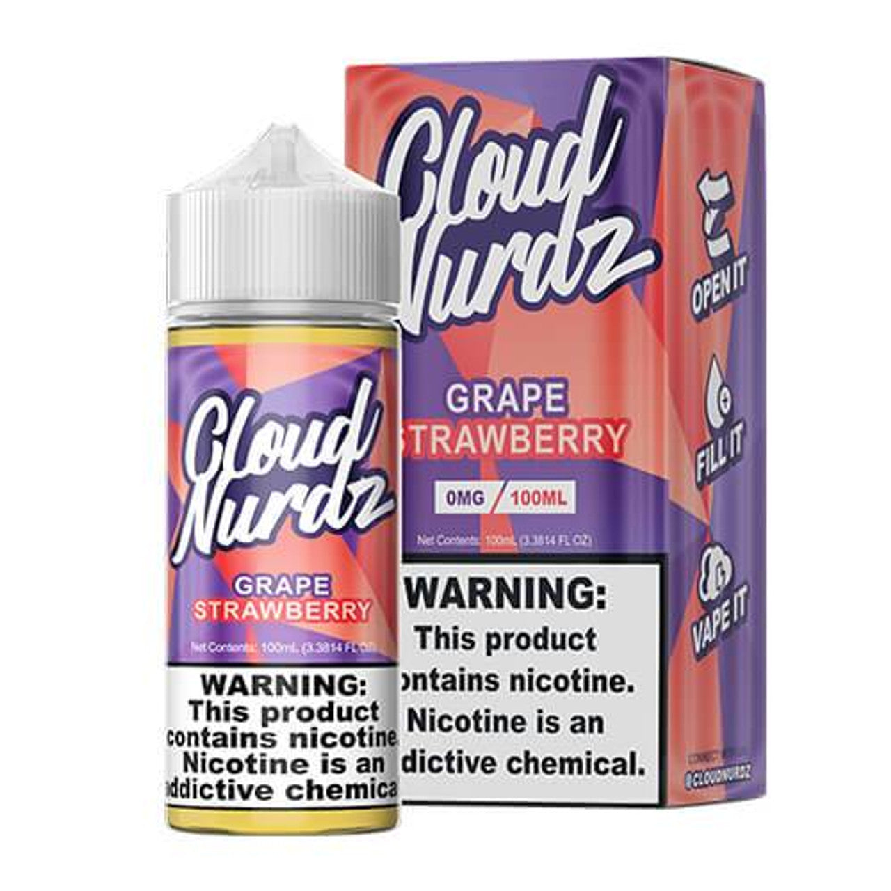 Cloud Nurdz - E-Liquid (TFN, 100mL / 3mg)