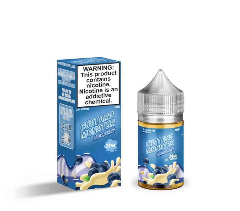 Custard Monster - Salt Nic E-Liquid (30mL) - MK Distro