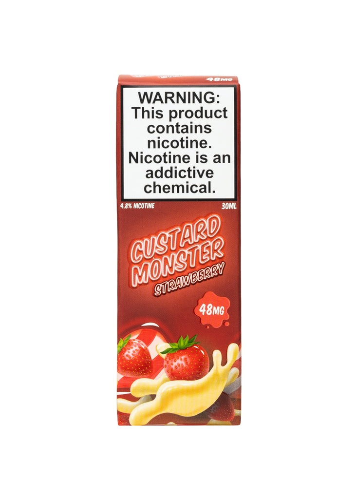 Custard Monster - Salt Nic E-Liquid (30mL) - MK Distro