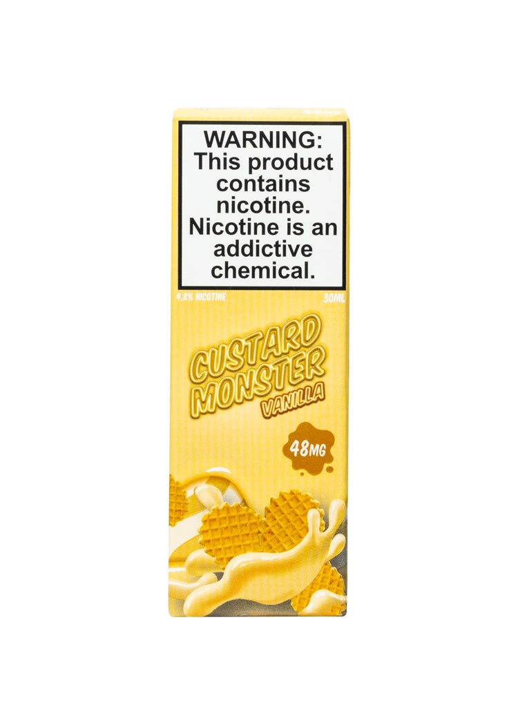 Custard Monster - Salt Nic E-Liquid (30mL) - MK Distro