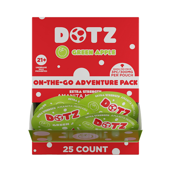 DOTZ - Amina Muscaria Gummies (300mg x 25) - MK Distro